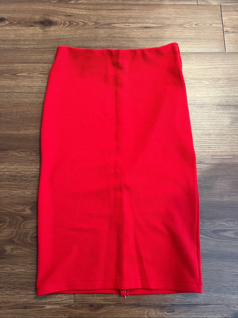H&M Red Pencil Skirt